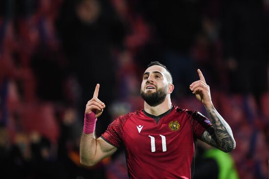 Armenia Soccer World Cup Qualifiers Armenia - Romania