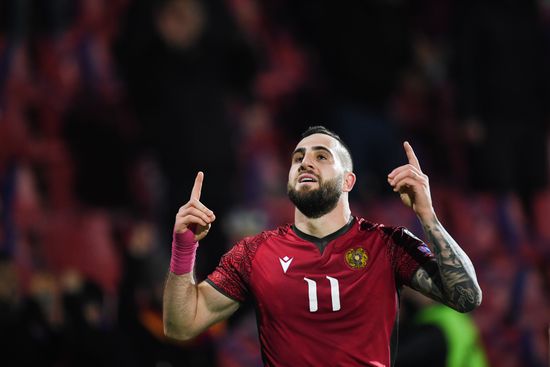 Armenia Soccer World Cup Qualifiers Armenia - Romania