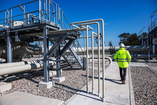Germany Nord Stream Gas Pipeline