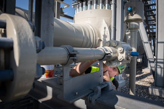 Germany Nord Stream Gas Pipeline