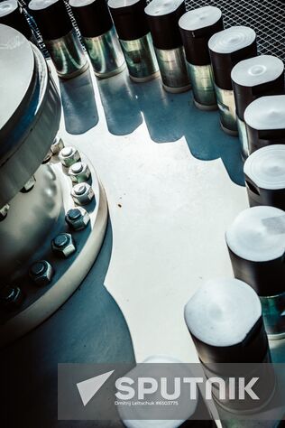 Piping systems and shut-off valves are pictured at the gas receiving station of the Nord Stream Baltic Sea pipeline, in Lubmin, Germany. Location: Germany, Lubmin. Author: Dmitrij Leltschuk/Sputnik. Germany Nord Stream Gas Pipeline