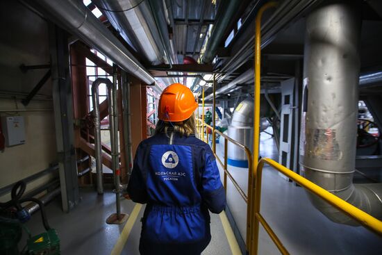 Russia Kola Nuclear Power Plant