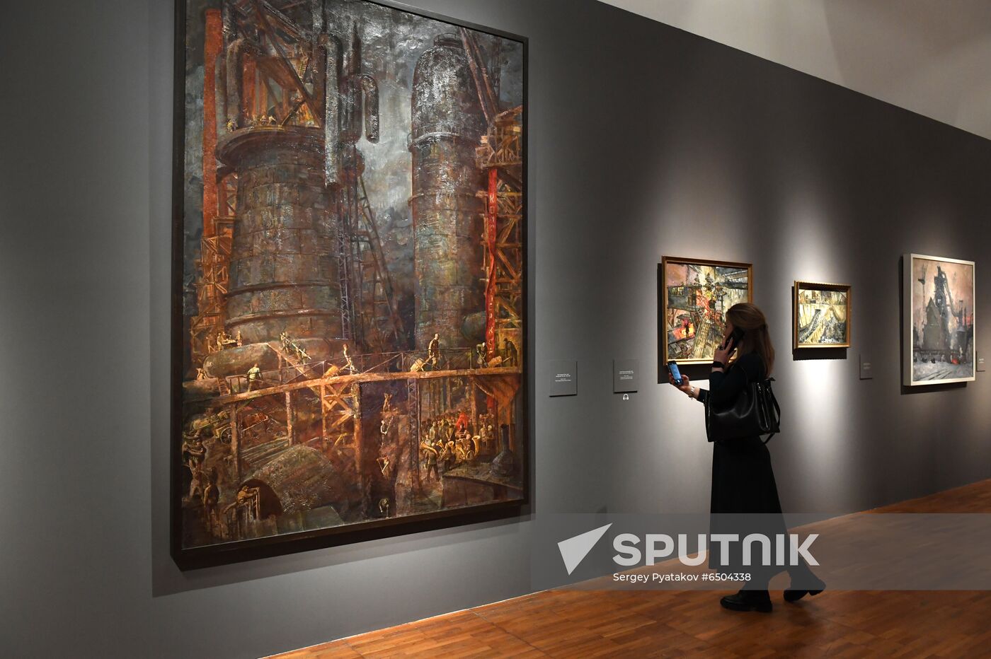 Russia Kuznetsk Coal Basin Anniversary Exhibition