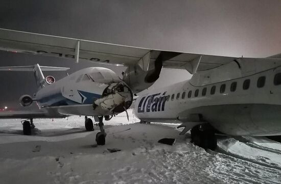 Russia Aircrafts Collision