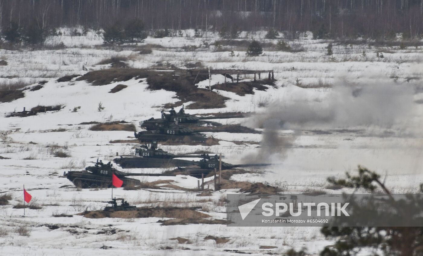 Russia Belarus Military Drills