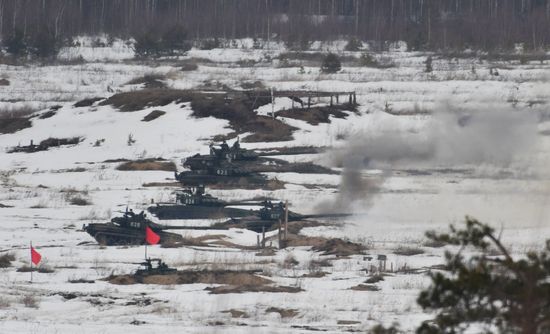 Russia Belarus Military Drills