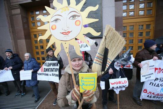 Ukraine Coronavirus Restrictions Protest