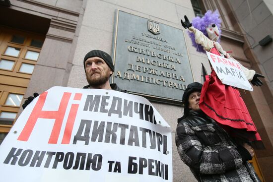 Ukraine Coronavirus Restrictions Protest