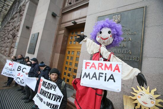 Ukraine Coronavirus Restrictions Protest