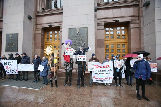 Ukraine Coronavirus Restrictions Protest