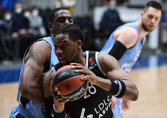 Russia Basketball Euroleague Zenit - ASVEL