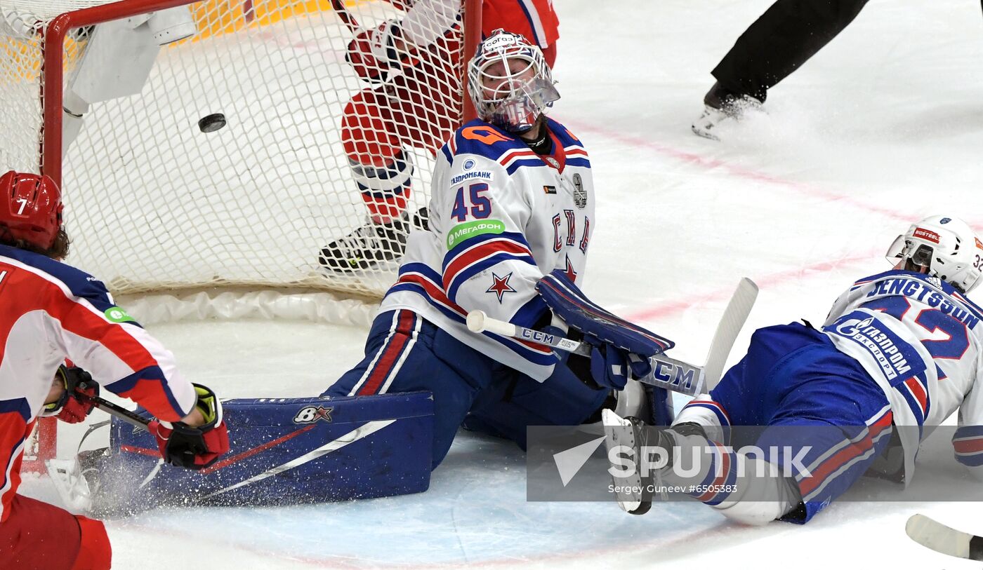 Russia Ice Hockey CSKA - SKA