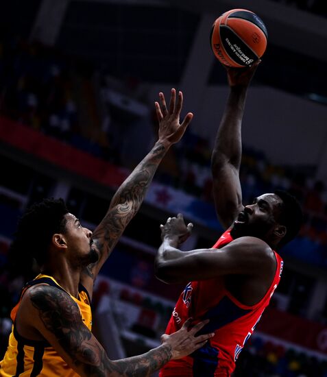 Russia Basketball Euroleague CSKA - Khimki