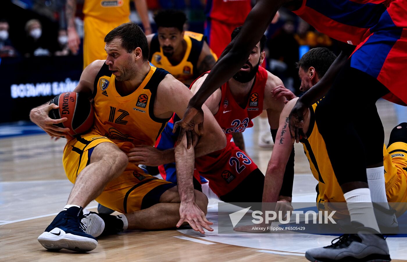 Russia Basketball Euroleague CSKA - Khimki