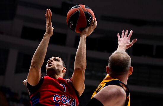 Russia Basketball Euroleague CSKA - Khimki