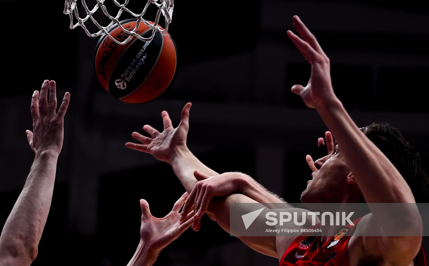 Russia Basketball Euroleague CSKA - Khimki