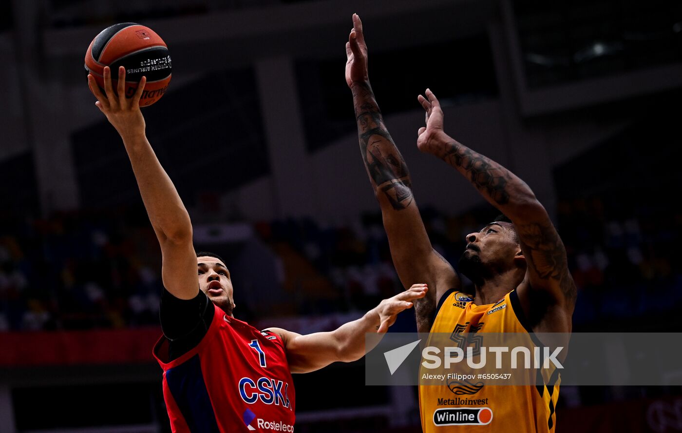 Russia Basketball Euroleague CSKA - Khimki