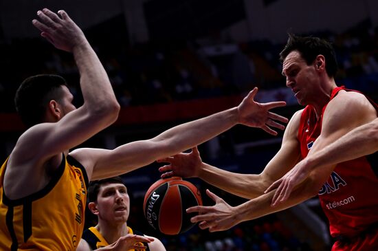 Russia Basketball Euroleague CSKA - Khimki