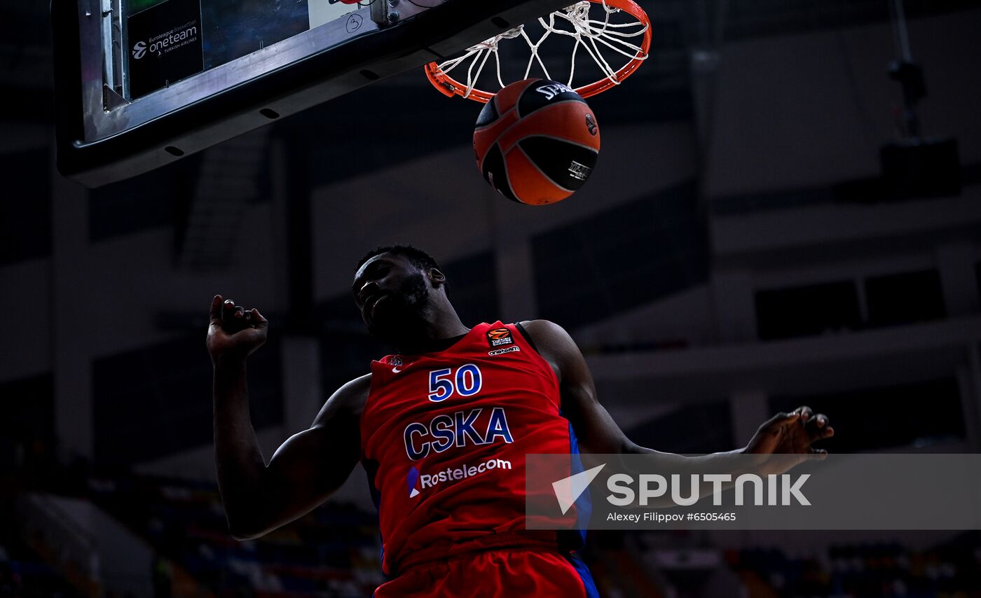 Russia Basketball Euroleague CSKA - Khimki