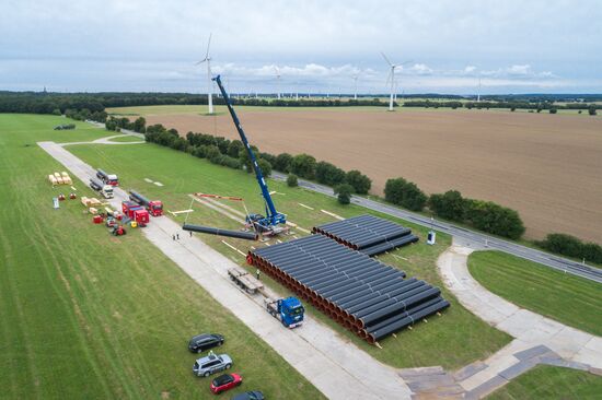 Germany Nord Stream Gas Pipeline