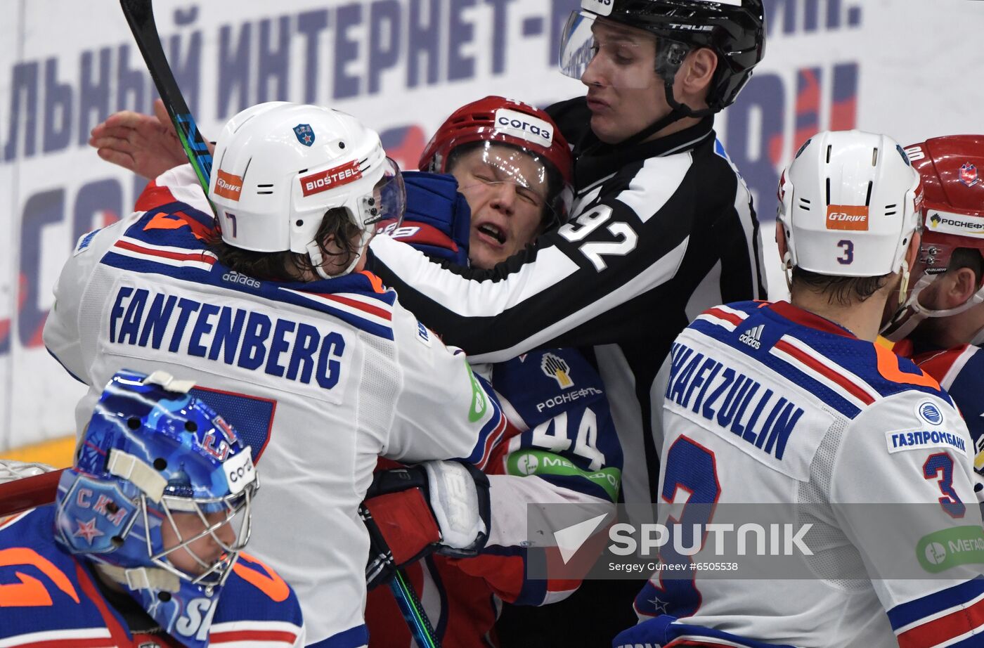 Russia Ice Hockey CSKA - SKA