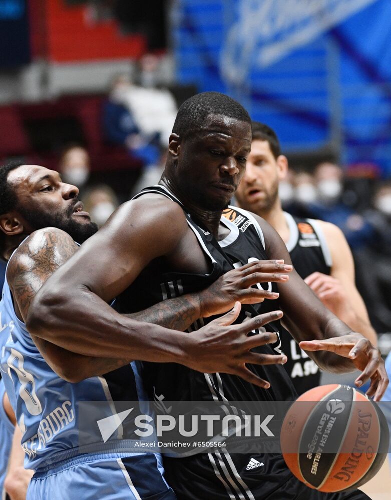 Russia Basketball Euroleague Zenit - ASVEL