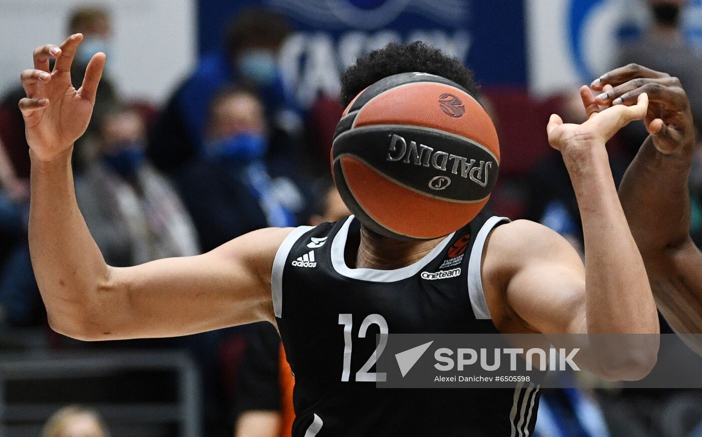 Russia Basketball Euroleague Zenit - ASVEL