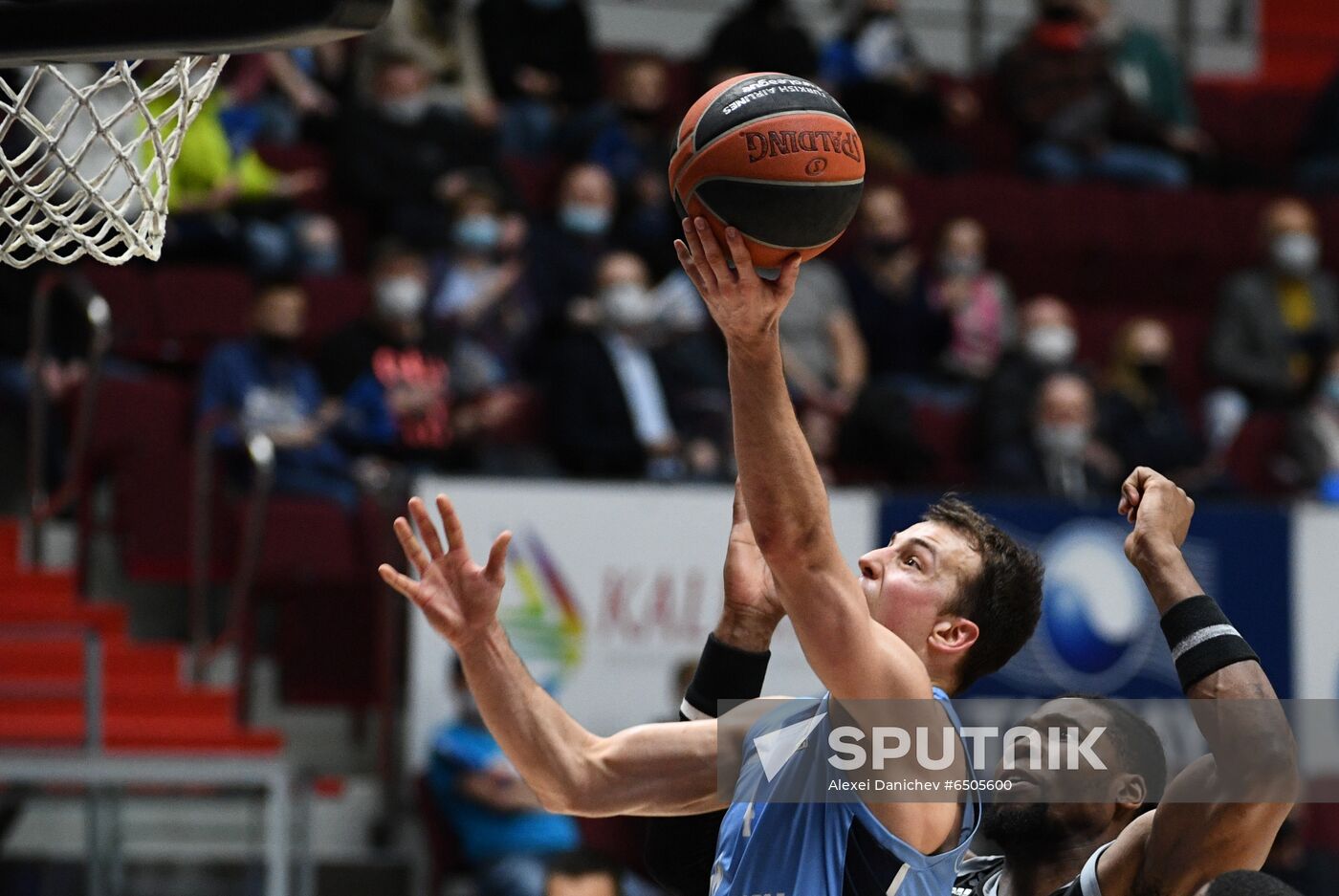 Russia Basketball Euroleague Zenit - ASVEL