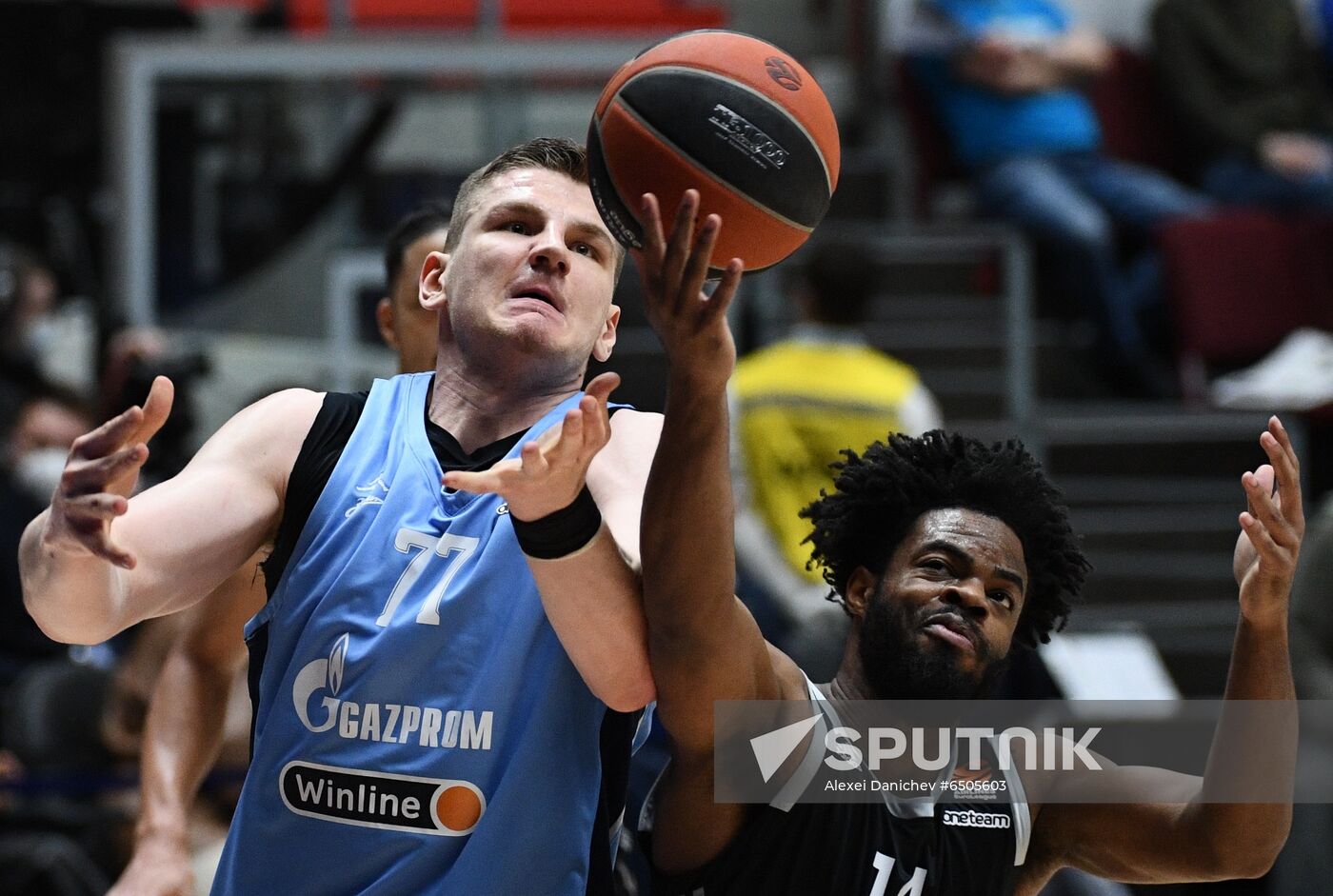 Russia Basketball Euroleague Zenit - ASVEL