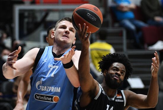 Russia Basketball Euroleague Zenit - ASVEL