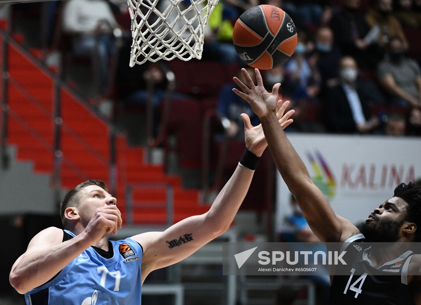 Russia Basketball Euroleague Zenit - ASVEL