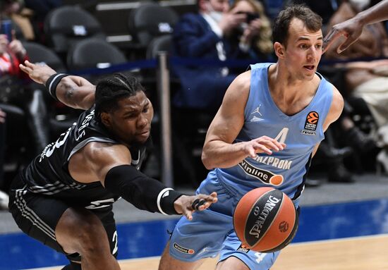 Russia Basketball Euroleague Zenit - ASVEL