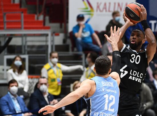 Russia Basketball Euroleague Zenit - ASVEL