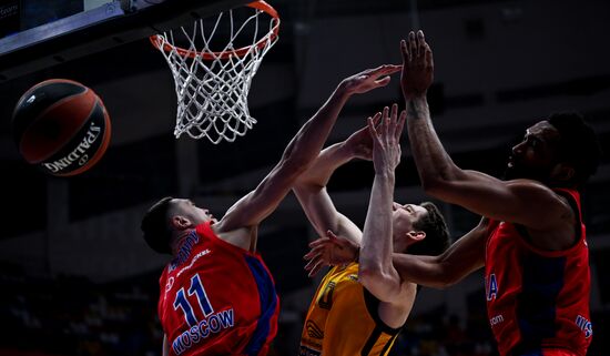 Russia Basketball Euroleague CSKA - Khimki