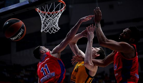 Russia Basketball Euroleague CSKA - Khimki