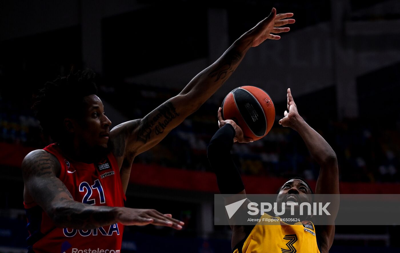 Russia Basketball Euroleague CSKA - Khimki