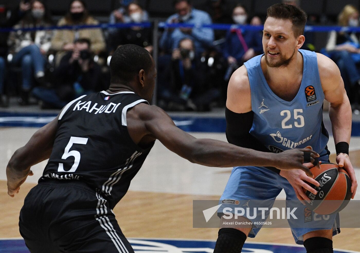 Russia Basketball Euroleague Zenit - ASVEL