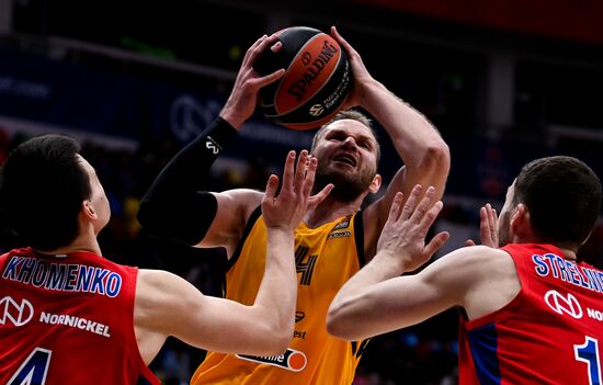 Russia Basketball Euroleague CSKA - Khimki