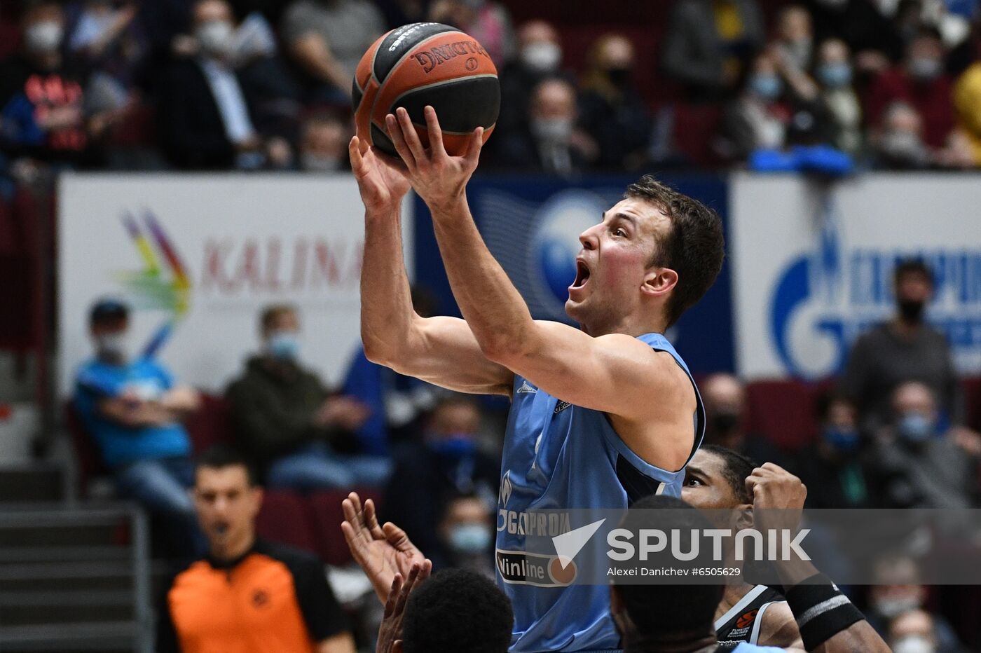 Russia Basketball Euroleague Zenit - ASVEL