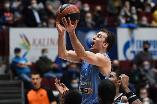 Russia Basketball Euroleague Zenit - ASVEL