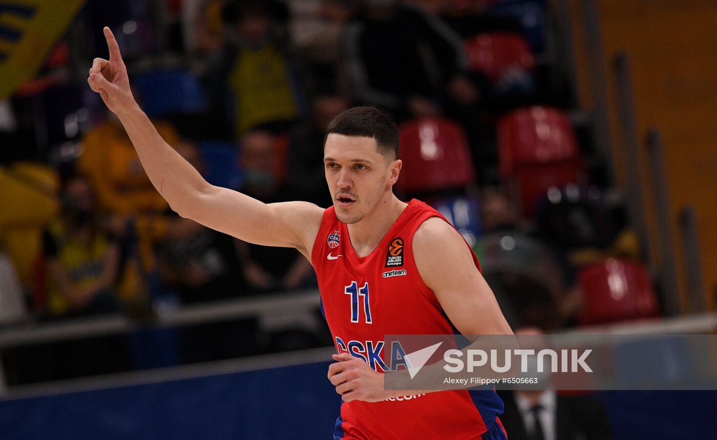 Russia Basketball Euroleague CSKA - Khimki