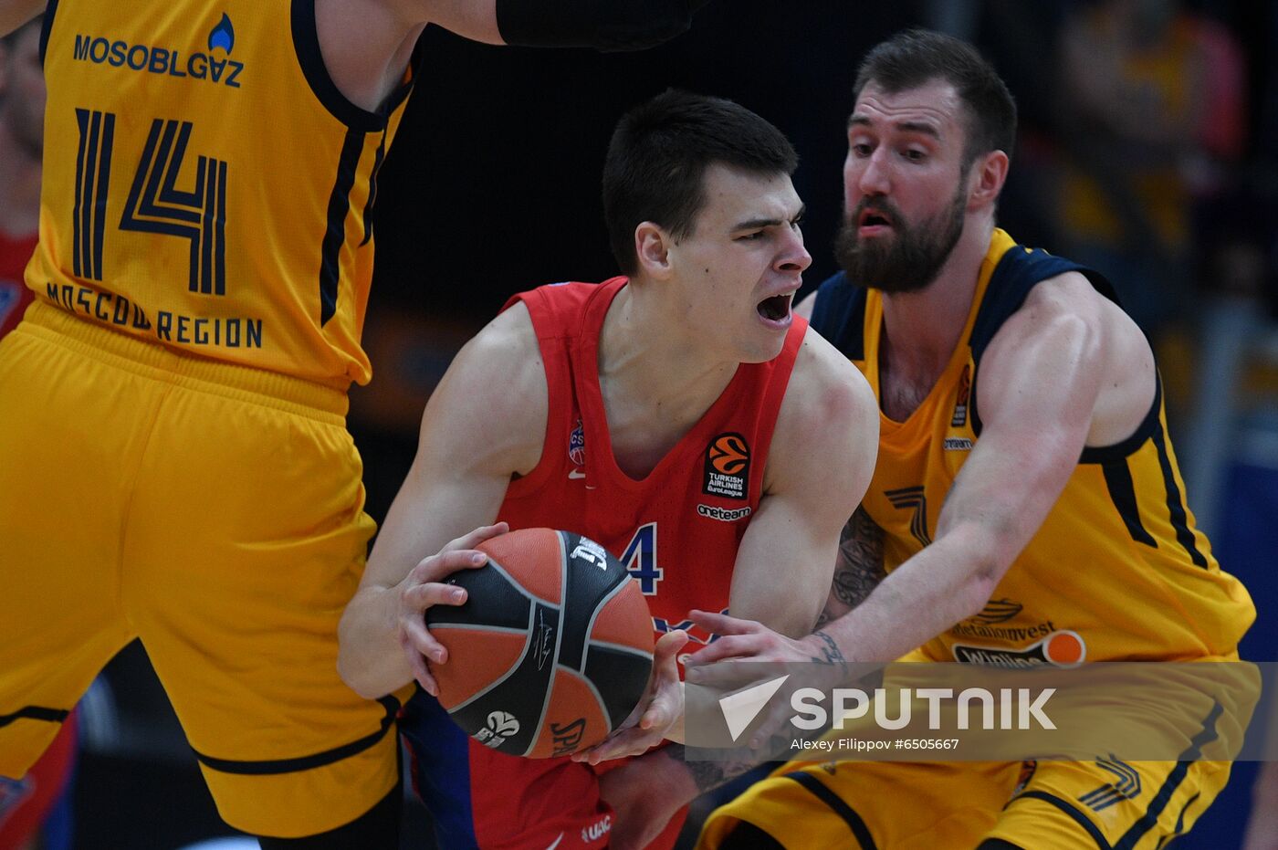 Russia Basketball Euroleague CSKA - Khimki