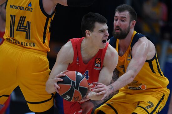 Russia Basketball Euroleague CSKA - Khimki