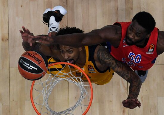 Russia Basketball Euroleague CSKA - Khimki