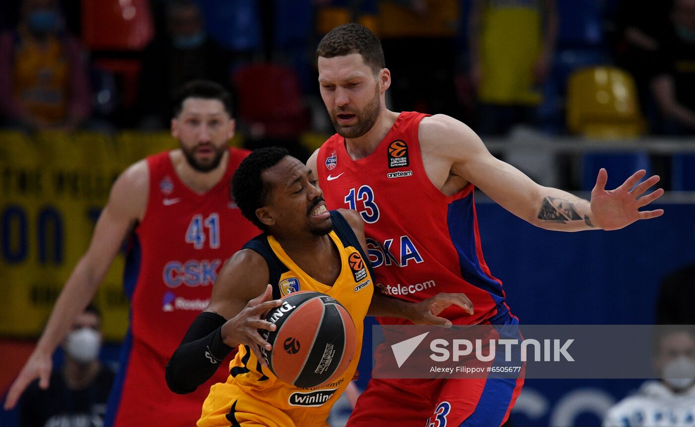 Russia Basketball Euroleague CSKA - Khimki