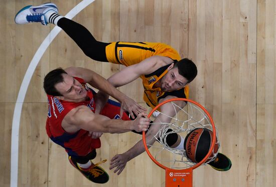 Russia Basketball Euroleague CSKA - Khimki