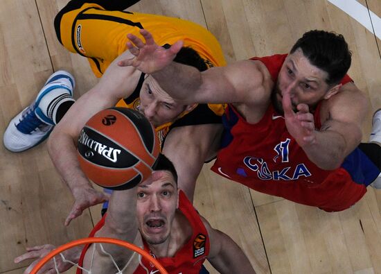 Russia Basketball Euroleague CSKA - Khimki