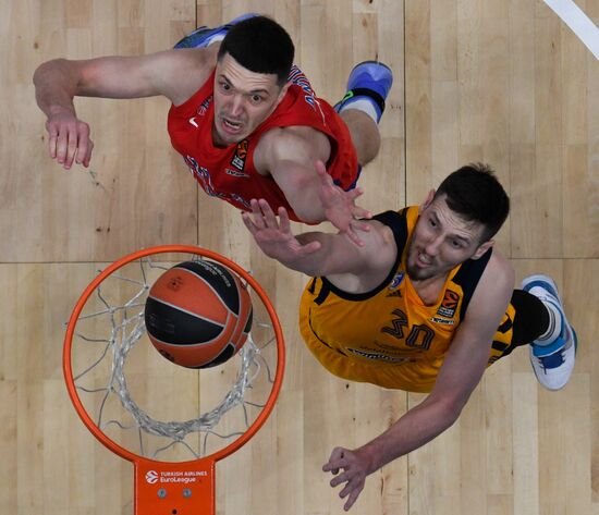 Russia Basketball Euroleague CSKA - Khimki