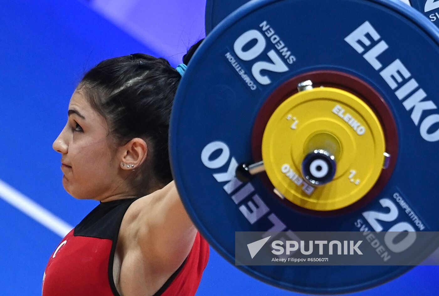 Russia Weightlifting European Championships