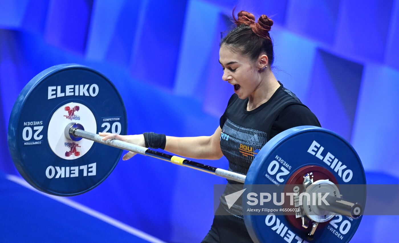 Russia Weightlifting European Championships